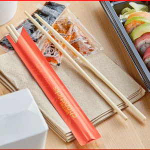Emperor's Select 9" Bamboo Round Chopsticks - 1,000/Pack